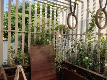 Balcony in 4 BHK Independent House at Ombr Layout – for Sale