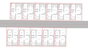Floor Plan in 3 BHK Villa at Wagholi – for Sale