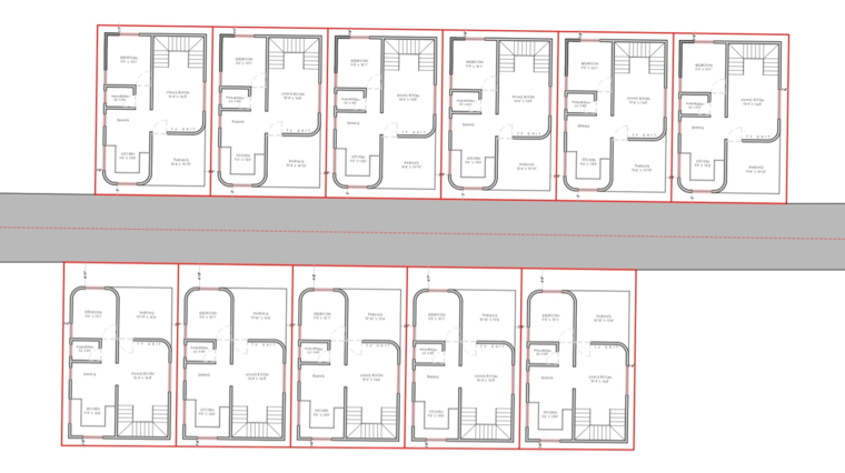 Floor Plan, wagholi 3 Bedroom 1850 Sq.Ft. Villa In Wagholi Pune 8988132