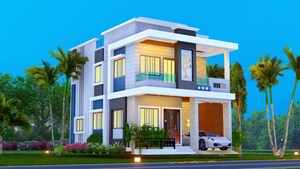 3 BHK Villa – Exterior View View at Wagholi - for Sale