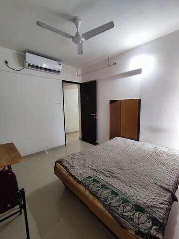 Master Bedroom in 1 BHK Apartment at Puranik Hometown, Ghodbunder Road – for Rent