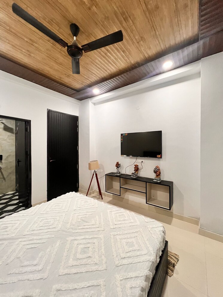 Bedroom, sushant lok i 1 Bedroom 1200 Sq.Ft. Builder Floor In Sushant Lok I Gurgaon 8988173