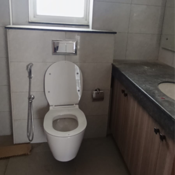 Bathroom in 2 BHK Apartment at Godrej Woods, Sector 43 – for Rent