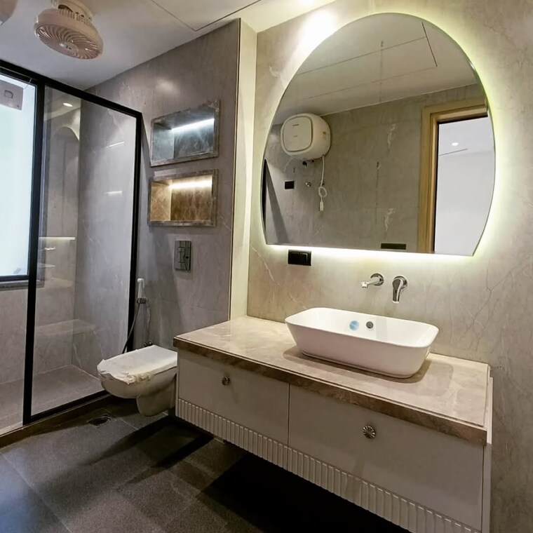 Bathroom, south extension ii 4 Bedroom 3600 Sq.Ft. Builder Floor In South Extension ii Delhi 8988224
