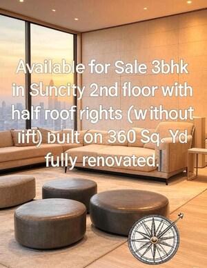 3 BHK Builder Floor For Sale in Suncity Heights, Sector 54