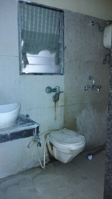 Bathroom in 1 BHK Apartment at Rustomjee Avenue H, Virar West – for Rent