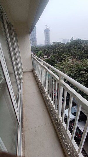 Balcony in 3 BHK Apartment at Ashar Residency, Pokhran Road No Two – for Sale