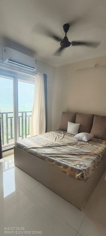 Bedroom in 1 BHK Apartment at Raunak Bliss, Ghodbunder Road – for Rent