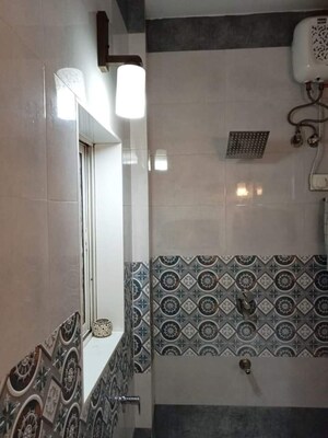 Bathroom in 1 BHK Apartment at Satellite Garden, Goregaon East – for Sale