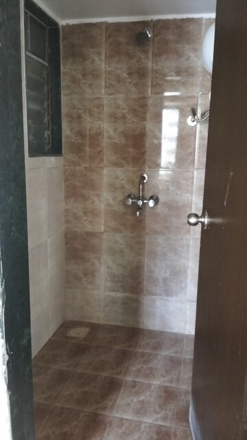 Bathroom in 1 BHK Apartment at Ekta Parks Ville, Virar West – for Rent