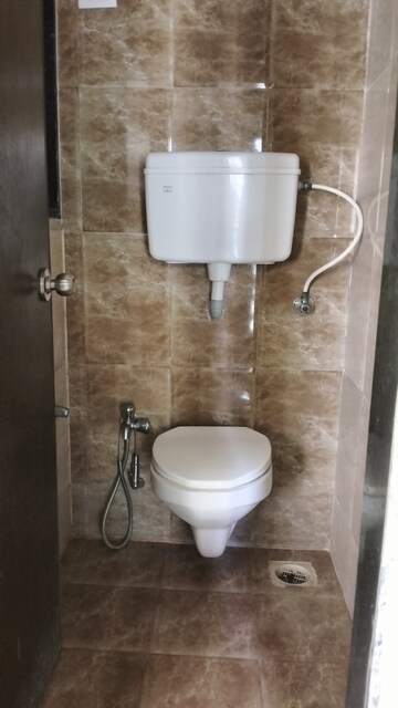 Bathroom in 1 BHK Apartment at Ekta Parks Ville, Virar West – for Rent