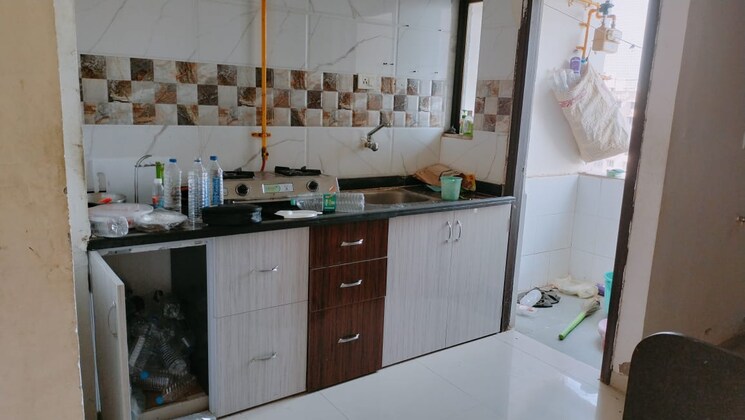 Kitchen, kudasan 2 Bedroom 1395 Sq.Ft. Apartment In Kudasan Gandhinagar 8988325