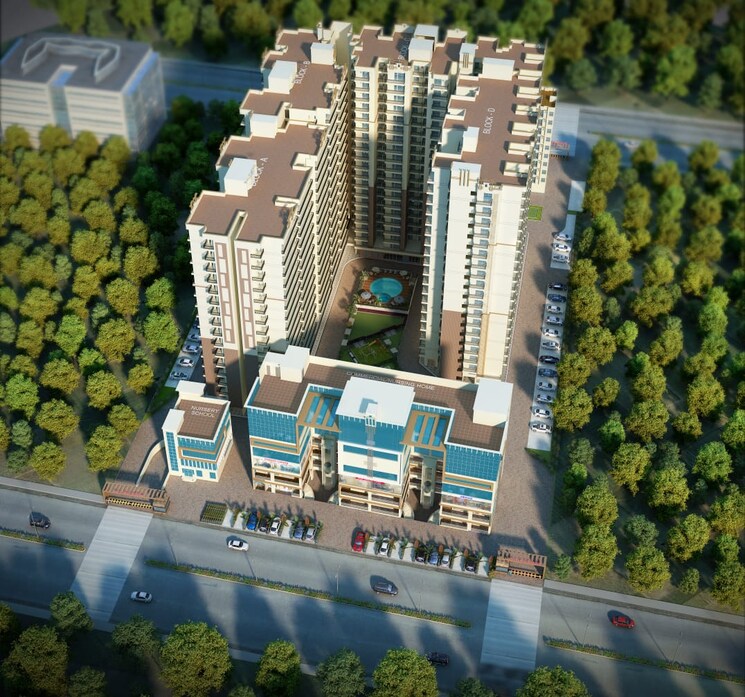 Exterior View, scc-blossom 4 Bedroom 2200 Sq.Ft. Apartment In Raj Nagar Extension Ghaziabad 8988390