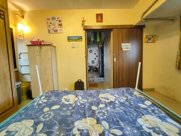 Bedroom in 1 BHK Apartment at Lokpuram CHS, Vasant Vihar – for Sale