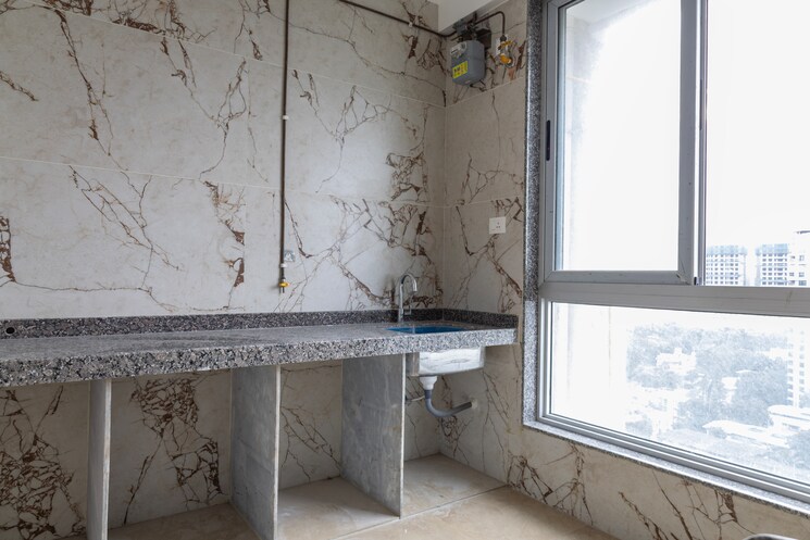 Kitchen, mulund west 3 Bedroom 859 Sq.Ft. Apartment In Mulund West Mumbai 8988379