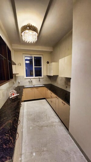 Kitchen in 3 BHK Builder Floor at Aura Homes, Patiala Road – for Sale