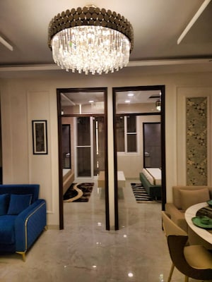 Living Room in 3 BHK Builder Floor at Aura Homes, Patiala Road – for Sale