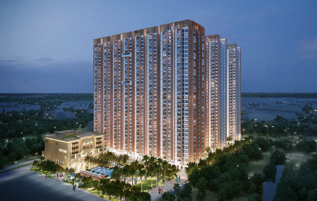 2.5 BHK 1353 Sq.Ft. Apartment in Urbanrise On Cloud 33