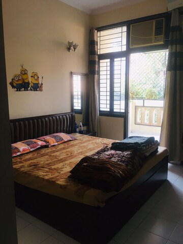 Bedroom in 3 BHK Builder Floor at Ansal Royal Residency, Sector 57 – for Sale