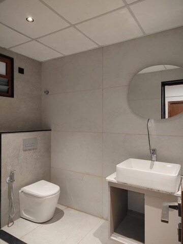 Bathroom in 3 BHK Apartment at Langford Town – for Rent