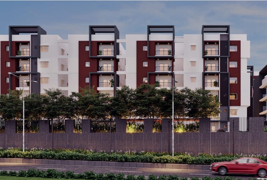 2 BHK + Pooja Room Apartment For Sale in Sunshine Green Meadows