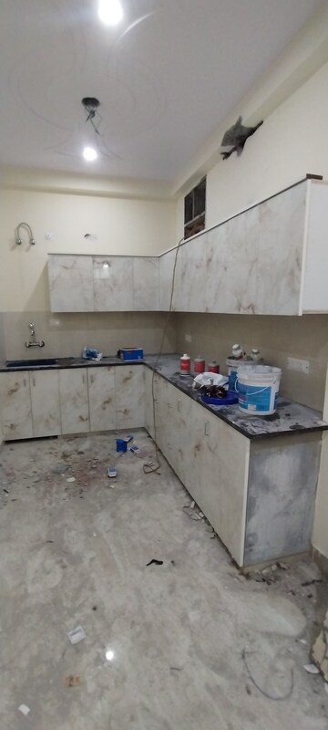 Kitchen in 2 BHK Builder Floor at Dharam Flats, Palam Vihar Extension – for Rent