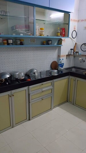 Kitchen in 2 BHK Apartment at Agarwal Residency CHS, Nalasopara East – for Sale
