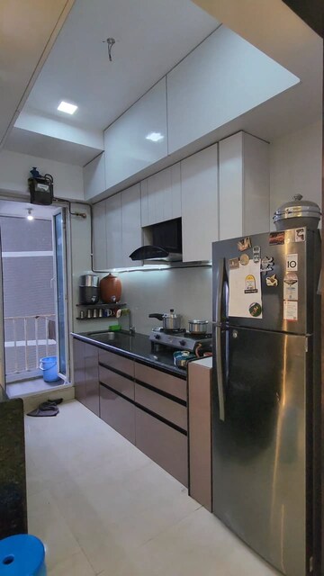 Kitchen in 2 BHK Apartment at N Rose Northern Heights, Dahisar East – for Sale