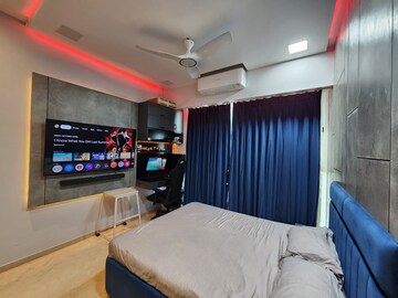 Master Bedroom in 2 BHK Apartment at N Rose Northern Heights, Dahisar East – for Sale
