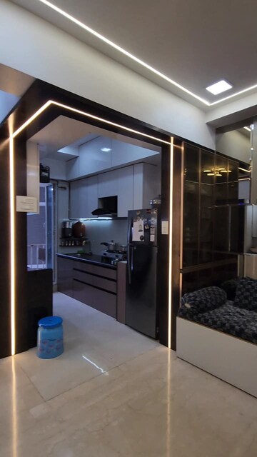 Kitchen in 2 BHK Apartment at N Rose Northern Heights, Dahisar East – for Sale