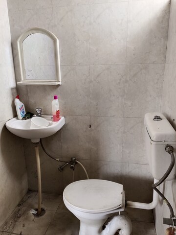 Bathroom in 1 RK Apartment at Prakruthi Gardens, Wilson Garden – for Rent