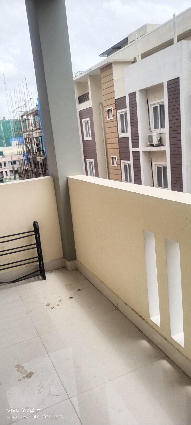 Balcony, pavani-laxmi-nivas 2 Bedroom 1180 Sq.Ft. Apartment In Madhapur Hyderabad 8988810