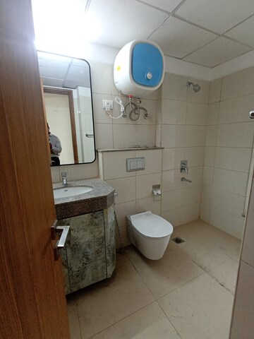 Bathroom in 4 BHK Apartment at Godrej Woods, Sector 43 – for Rent