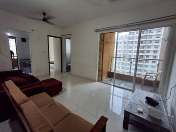 Living Room in 1 BHK Apartment at PGD Pinnacle, Mundhwa – for Rent