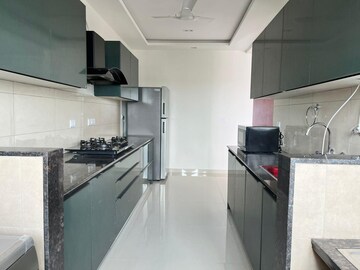 Kitchen in 3 BHK Apartment at L&T Raintree Boulevard, Hebbal – for Rent