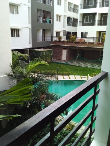 Balcony in 2.5 BHK Apartment at Arna Meadows, Bannerghatta Road – for Rent