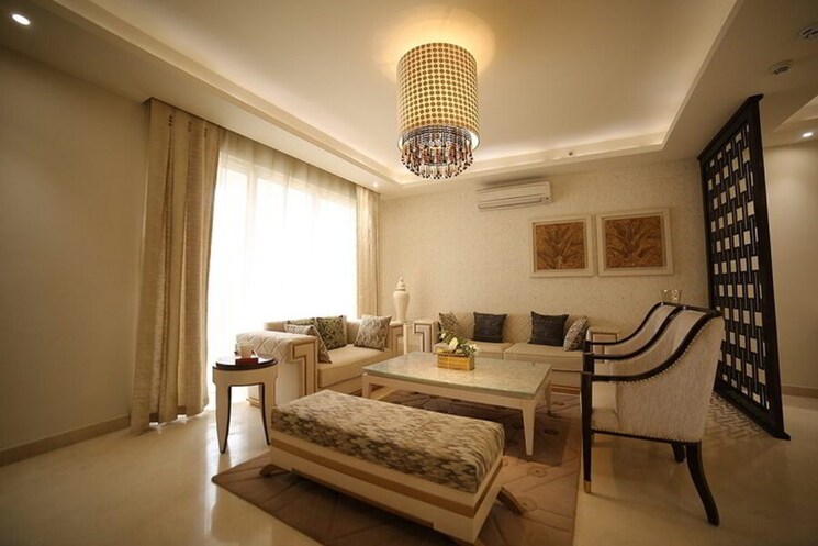 Living Room, m3m-merlin 4 Bedroom 3850 Sq.Ft. Apartment In Sector 67 Gurgaon 8988865