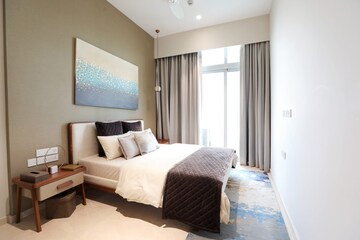 Bedroom in 3 BHK Apartment at Lokhandwala Infrastructure Minerva, Mahalaxmi – for Rent