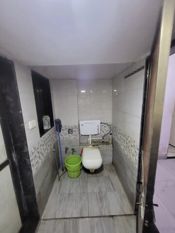 Bathroom in 1 BHK Apartment at Satellite Garden, Goregaon East – for Rent