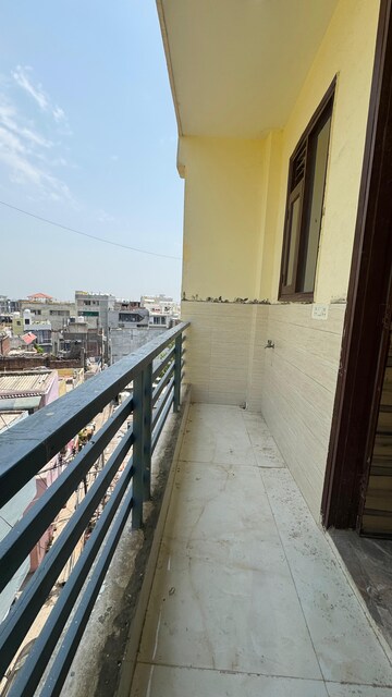 Balcony in 2 BHK Builder Floor at Palm Residency Chhatarpur, Chattarpur – for Rent