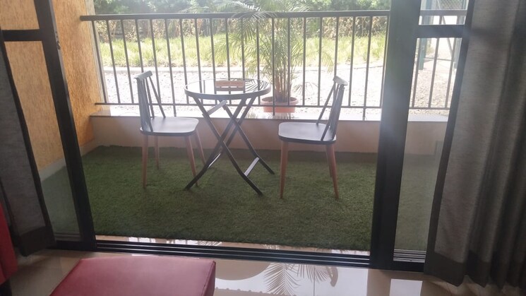 Balcony, magarpatta-riverview-city 2 Bedroom 904 Sq.Ft. Apartment In Loni Kalbhor Pune 8988958