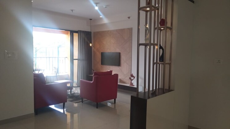 Living Room, magarpatta-riverview-city 2 Bedroom 904 Sq.Ft. Apartment In Loni Kalbhor Pune 8988958