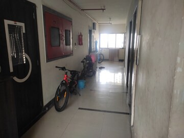 Building Lobby in 2 BHK Apartment at Runwal Garden City, Balkum Pada – for Rent