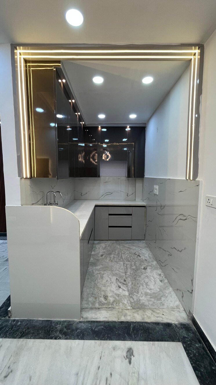 Kitchen, vasundhara sector 3 2 Bedroom 1350 Sq.Ft. Builder Floor In Vasundhara Sector 3 Ghaziabad 8989027