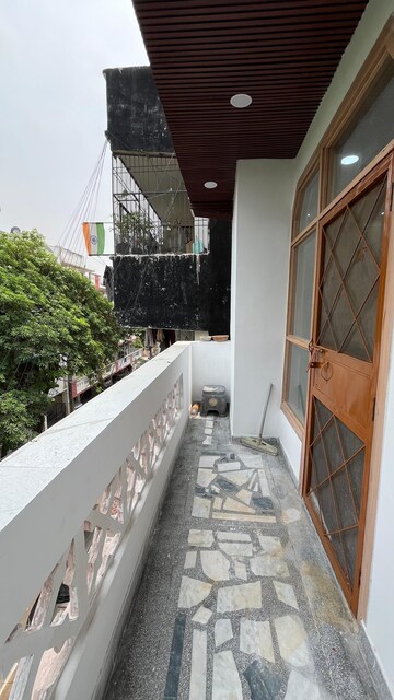 Balcony in 2 BHK Builder Floor at Vasundhara Sector 3 – for Rent