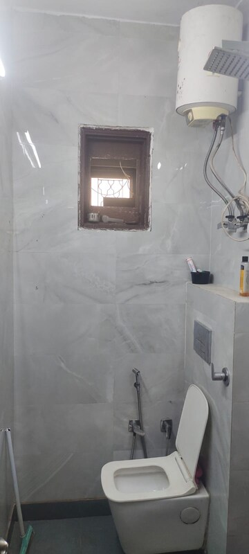 Bathroom in 2 BHK Builder Floor at Rohini – for Rent