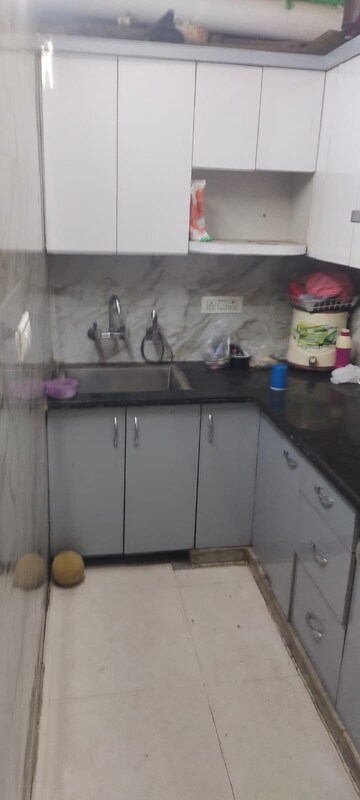 Kitchen in 2 BHK Builder Floor at Rohini – for Rent