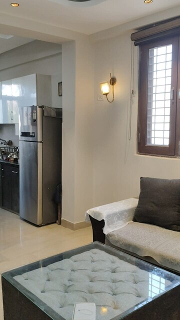 Living Room in 3 BHK Builder Floor at Ansal Sushant Floors, Sushant Lok ii – for Sale