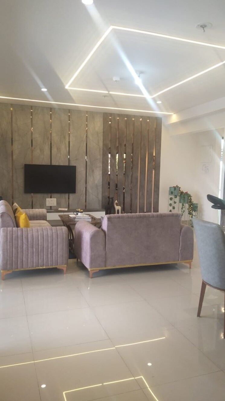 Living Room, magarpatta-riverview-city 3 Bedroom 1071 Sq.Ft. Apartment In Loni Kalbhor Pune 8989029