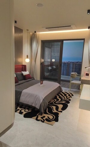 Living Room in 2 BHK Apartment at Adani Linkbay Residences, Andheri West – for Sale